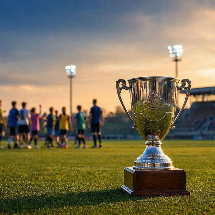 Trofeo de la FAM Soccer Cup en el campo
